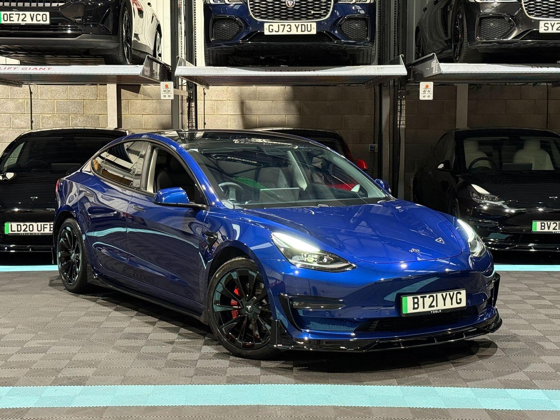 2021 Tesla model 3 dual