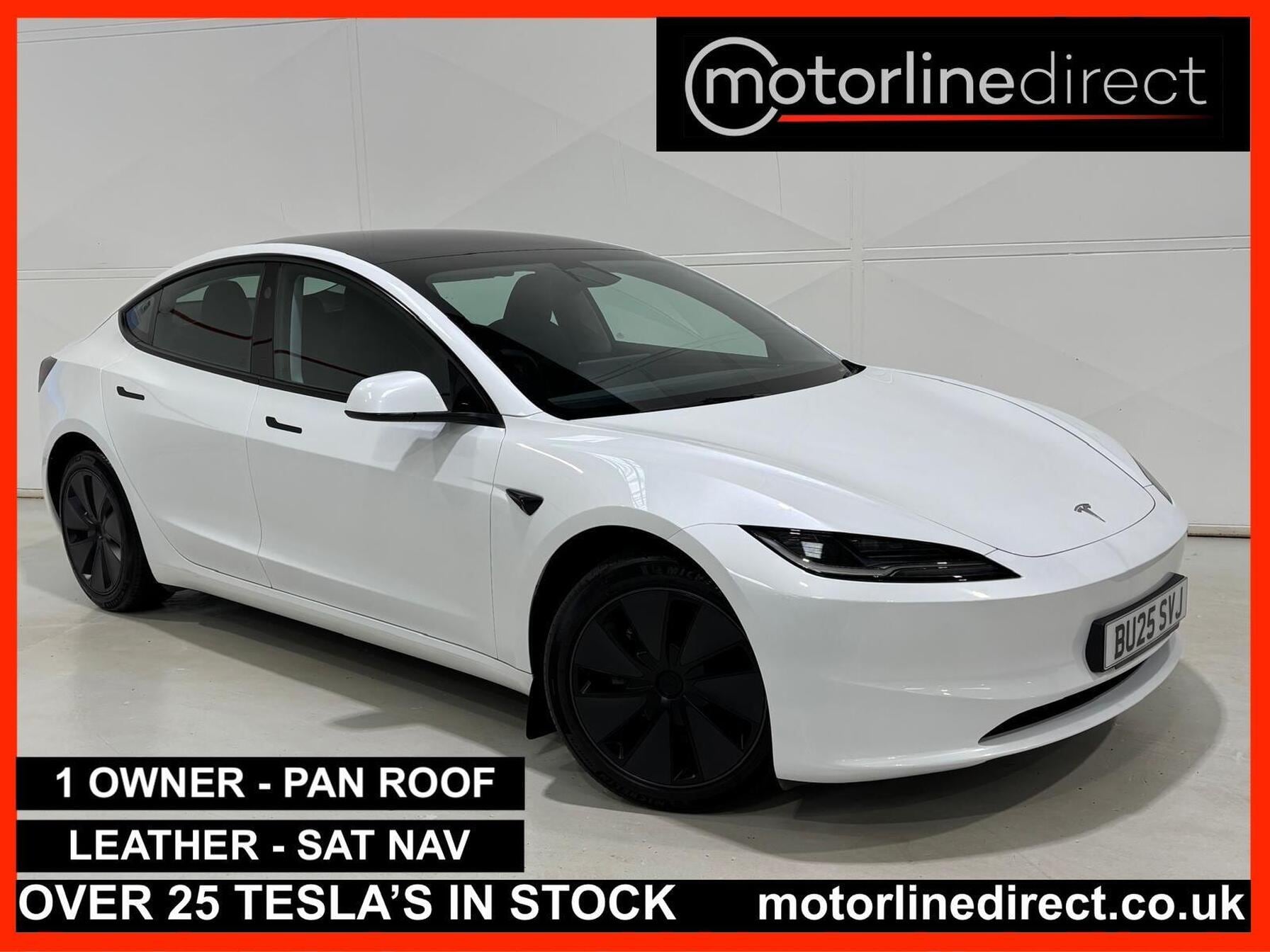 2025 Tesla model 3 auto