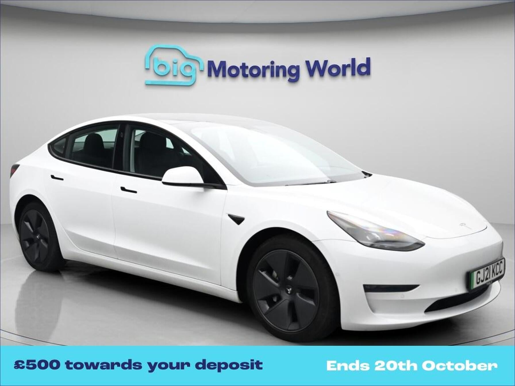 2021 Tesla model 3 dual