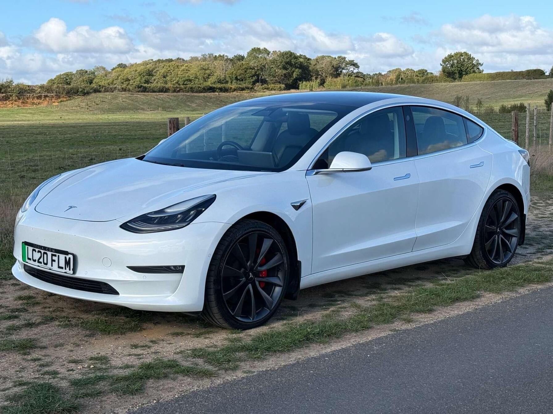 2020 Tesla model 3 dual