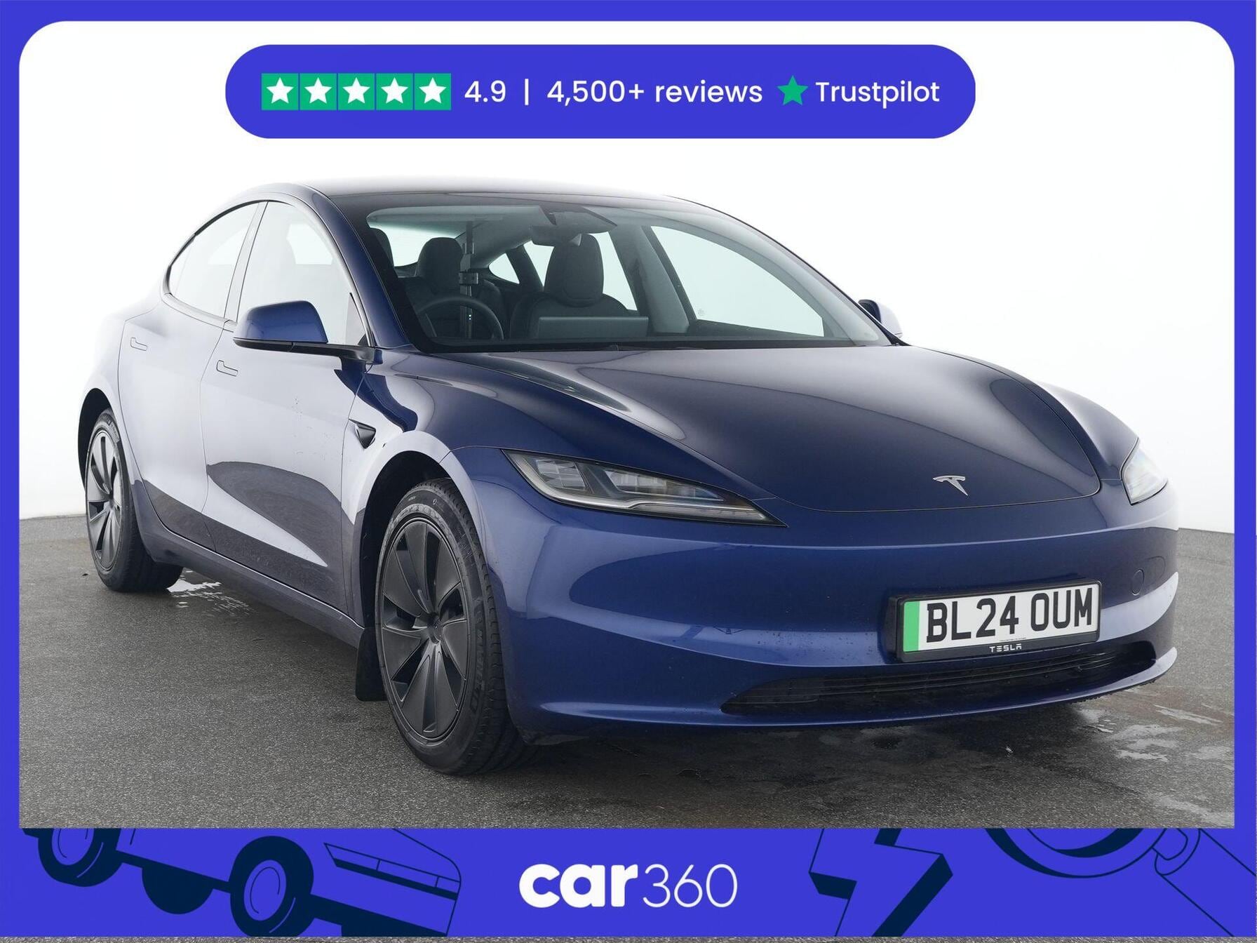 2024 Tesla model 3 dual