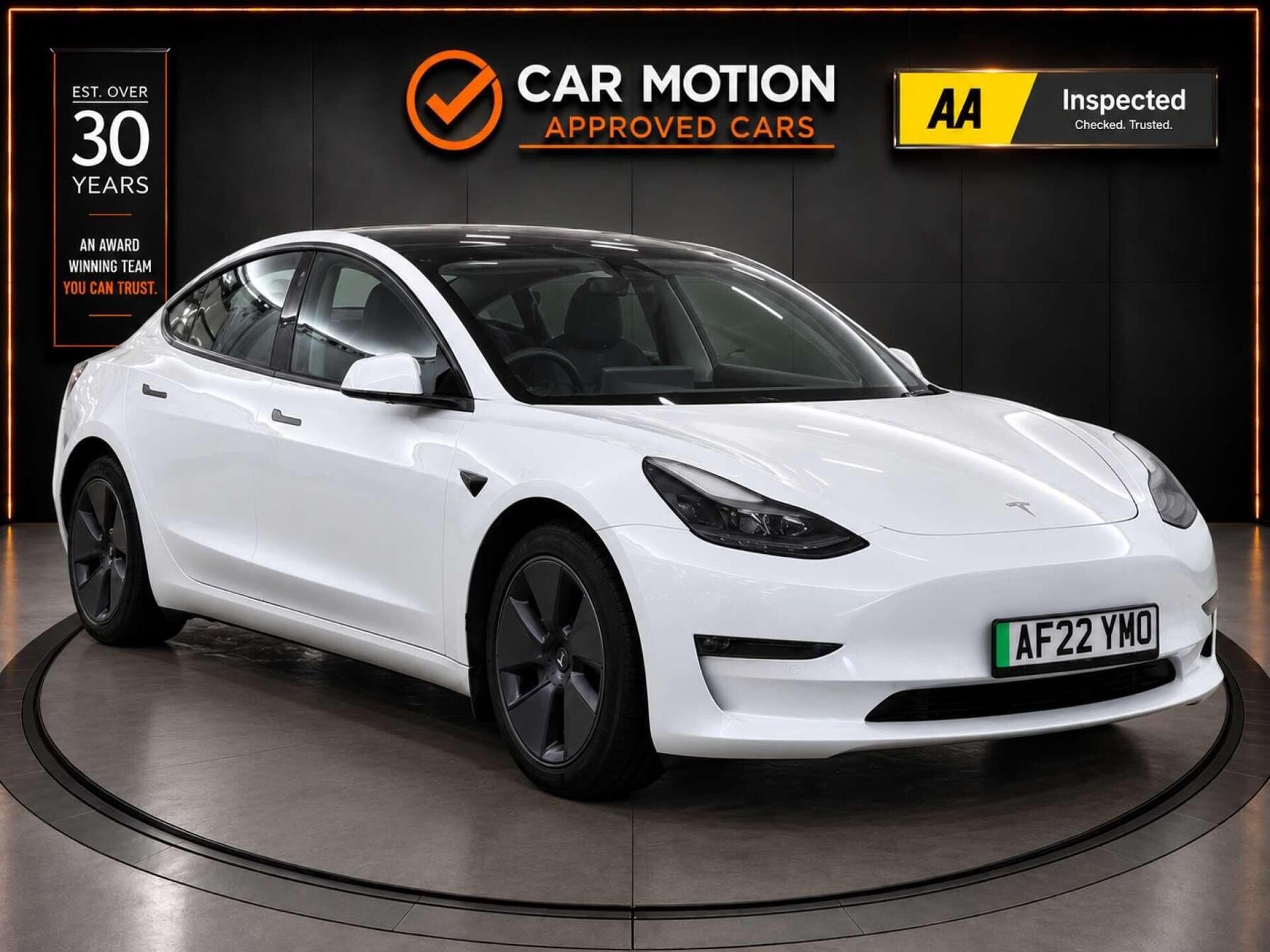 2022 Tesla model 3 dual