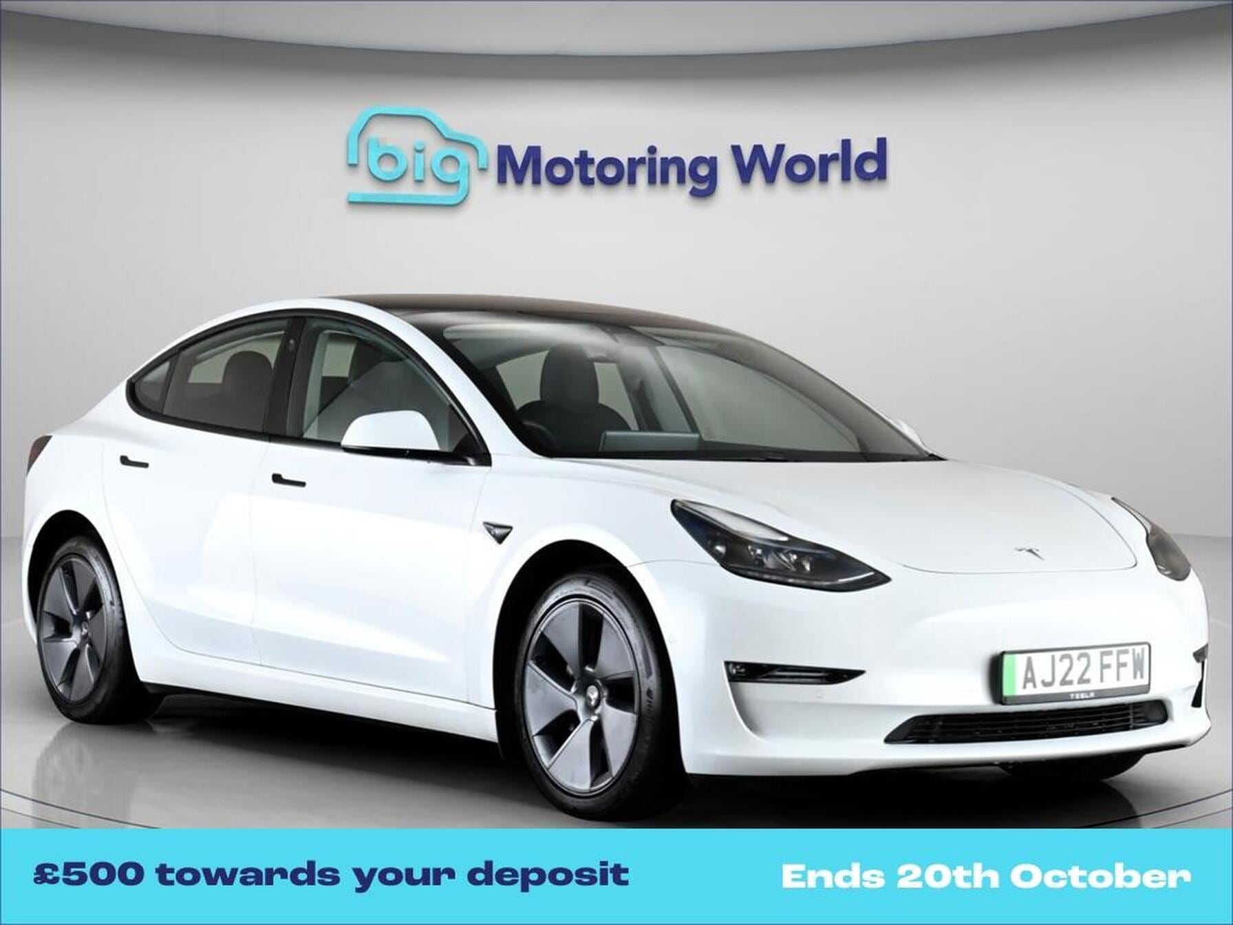 2022 Tesla model 3 dual