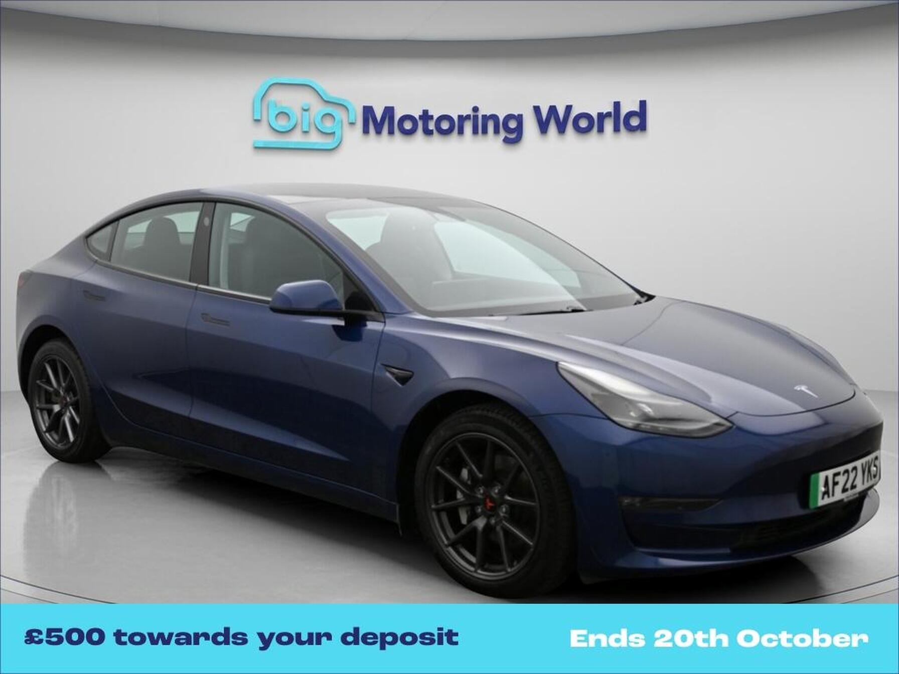 2022 Tesla model 3 dual