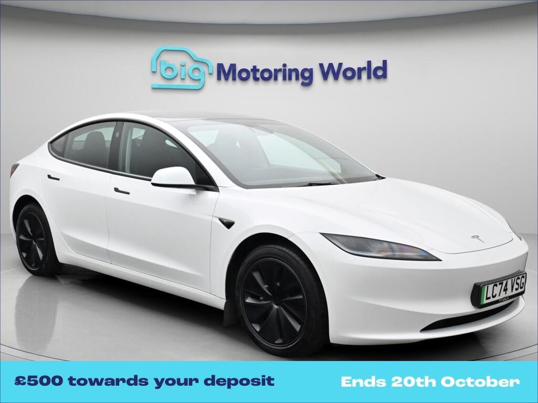 2024 Tesla model 3 dual
