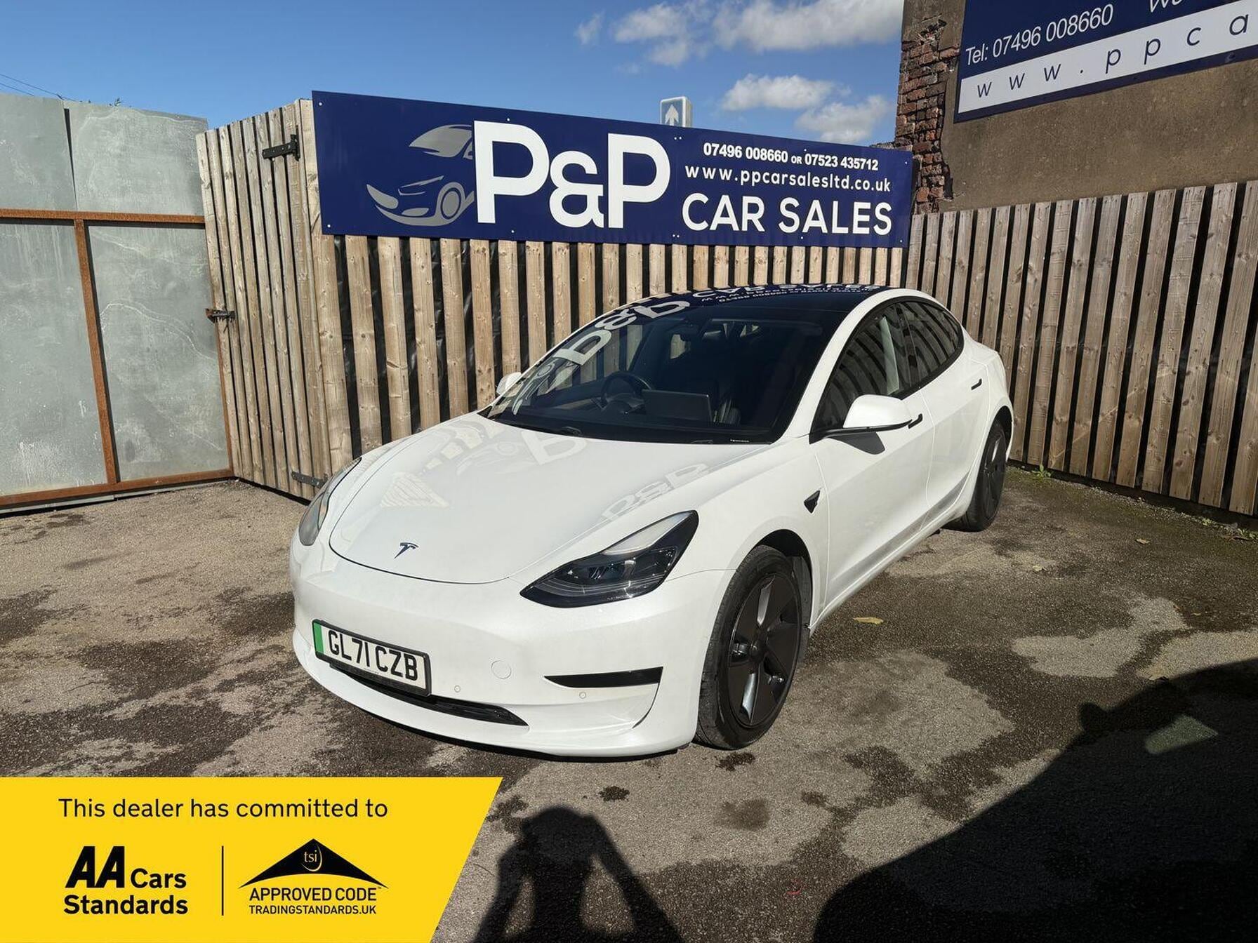 2021 Tesla model 3 standard