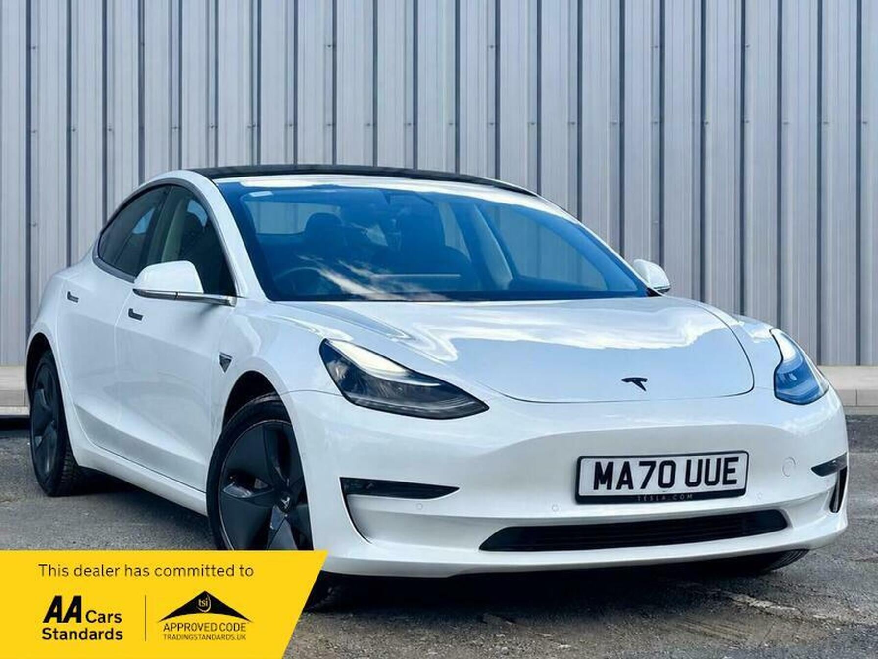2020 Tesla model 3 dual