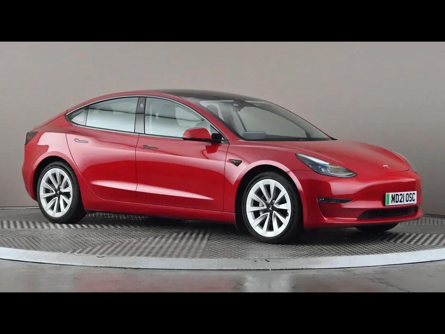 2021 Tesla model 3 dual