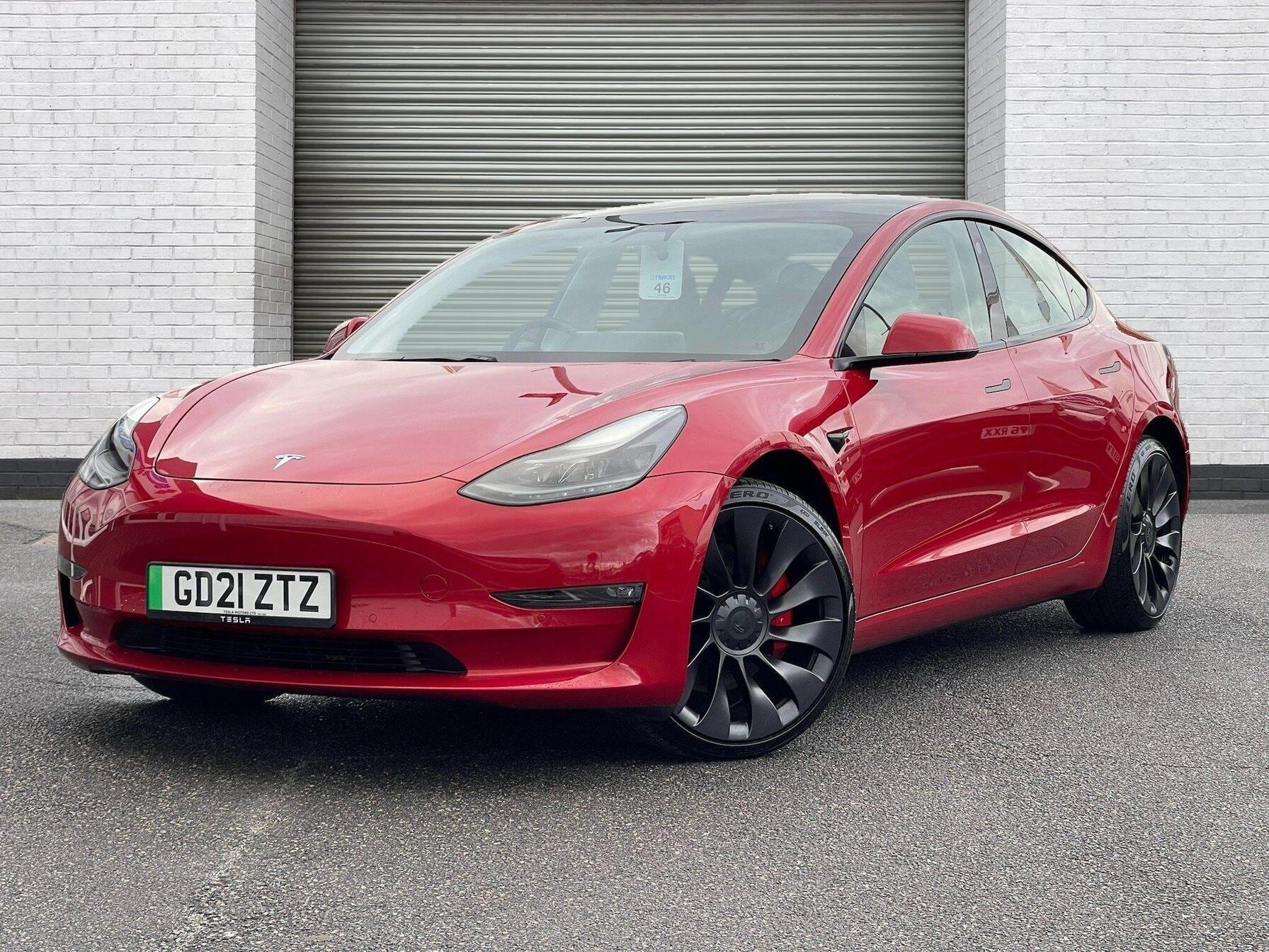 2021 Tesla model 3 dual