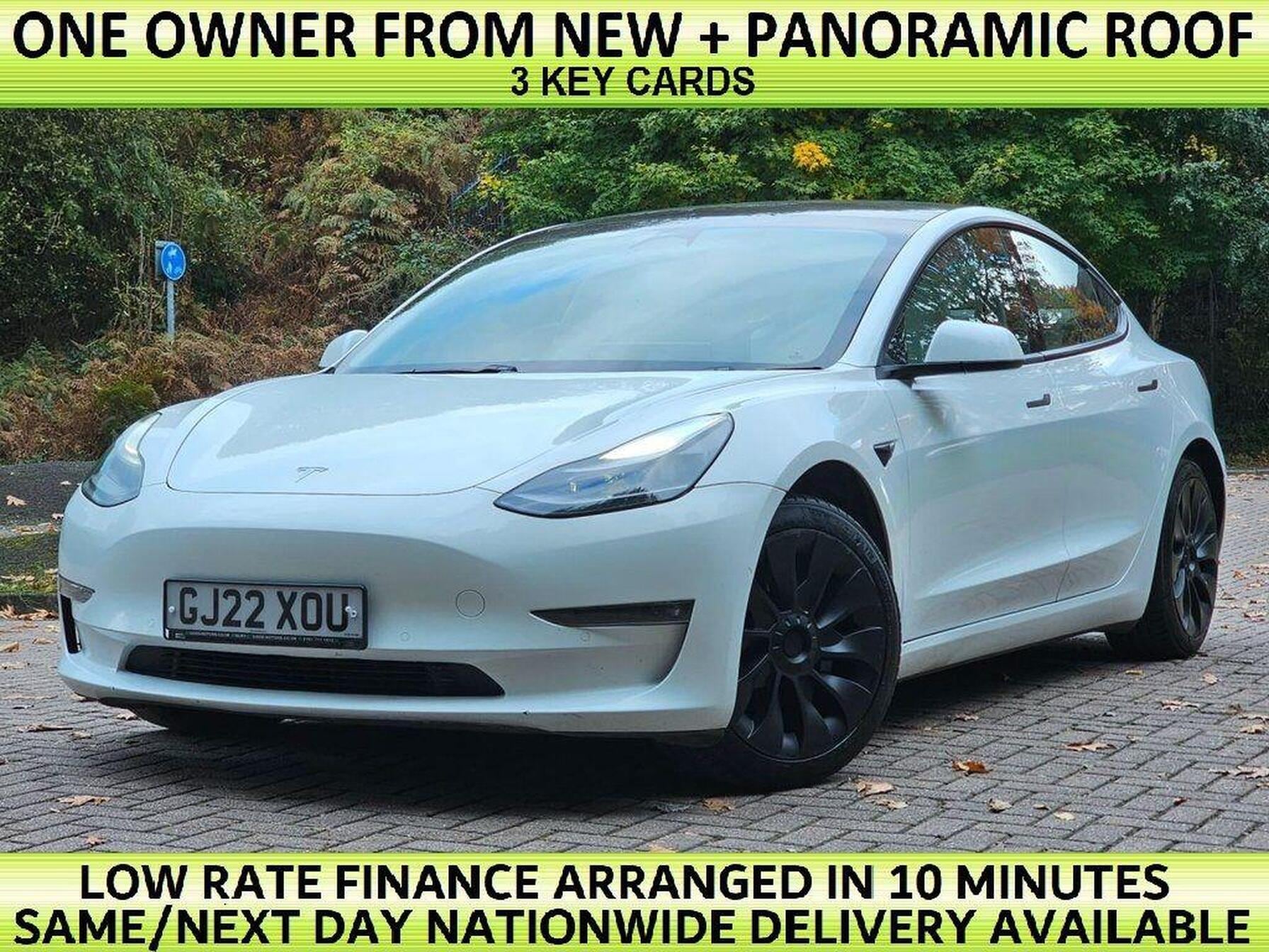 2022 Tesla model 3 dual