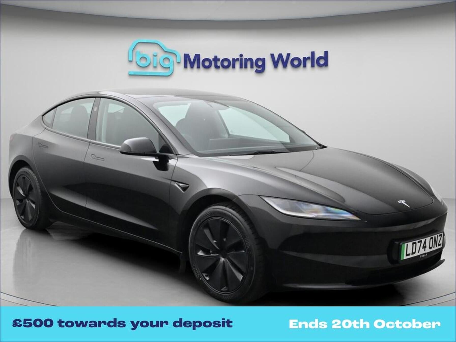 2024 Tesla model 3 dual