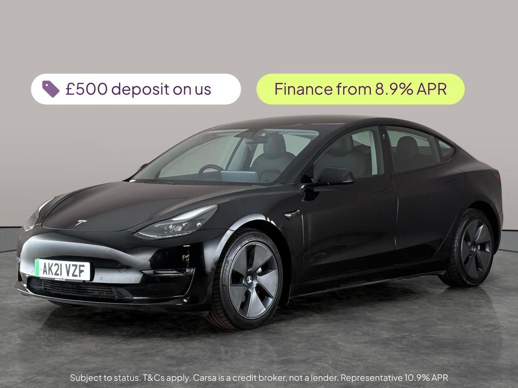 2021 Tesla model 3 dual
