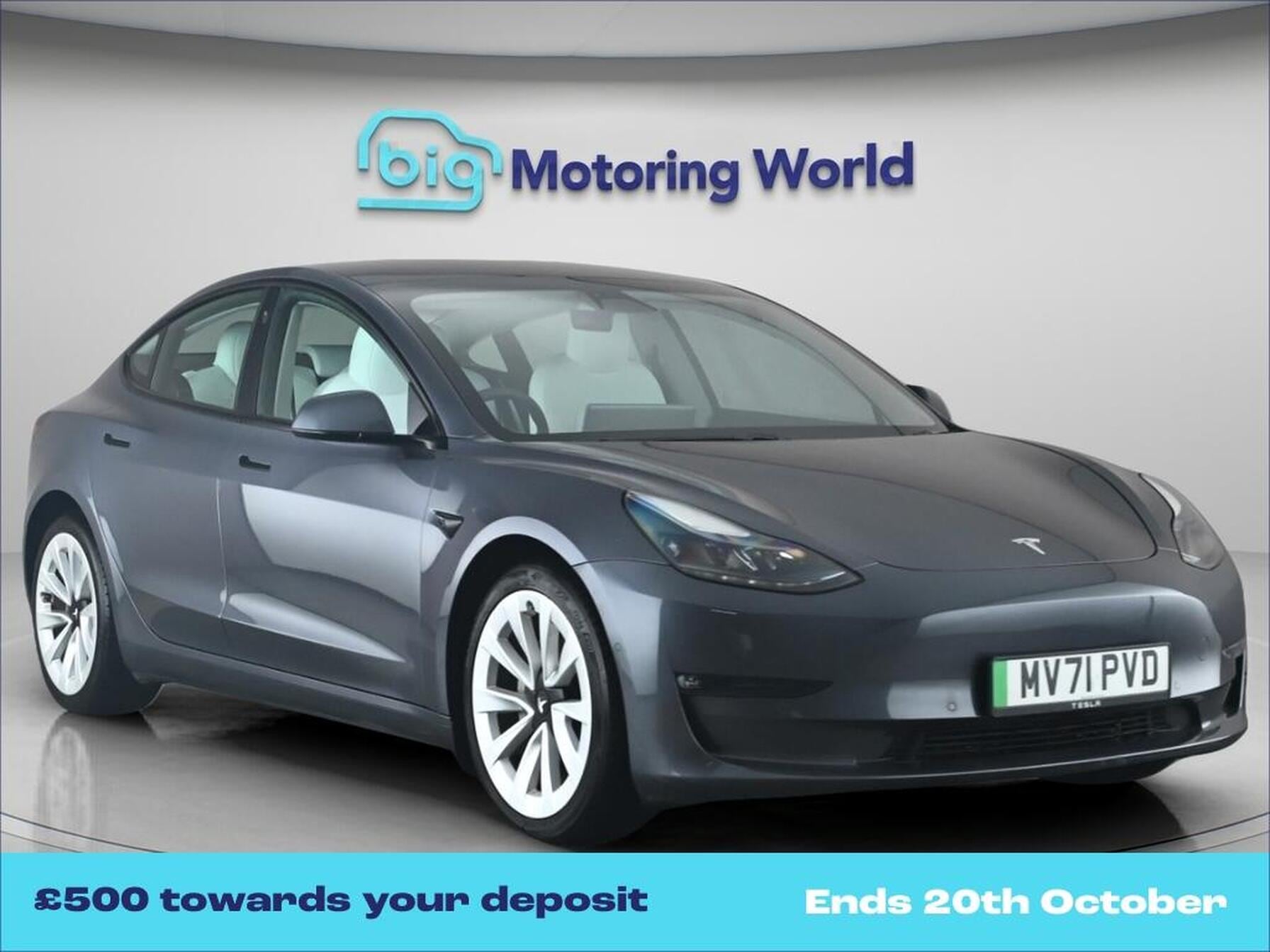 2021 Tesla model 3 dual