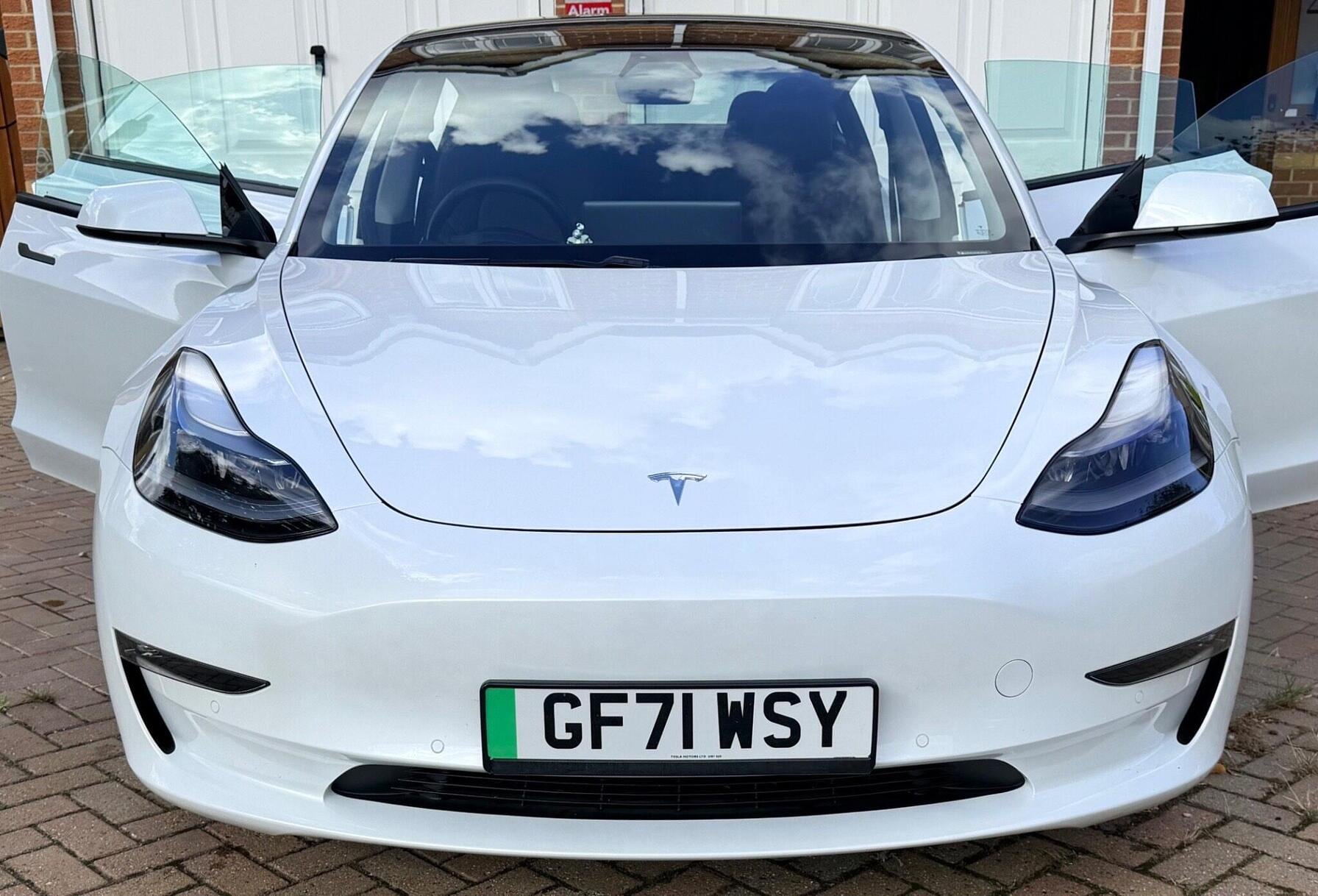 2021 Tesla model 3 dual