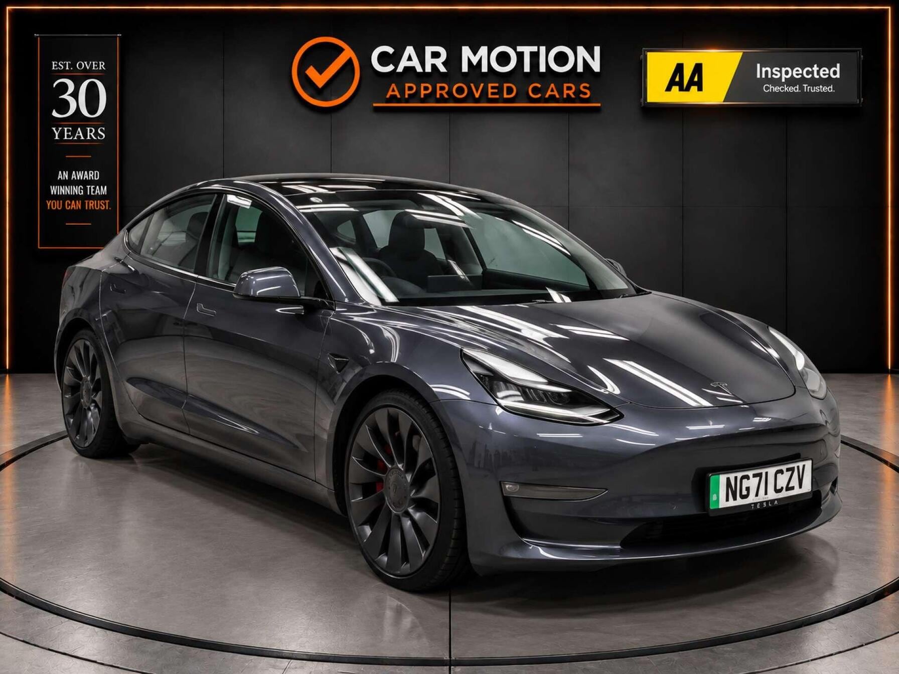 2021 Tesla model 3 dual