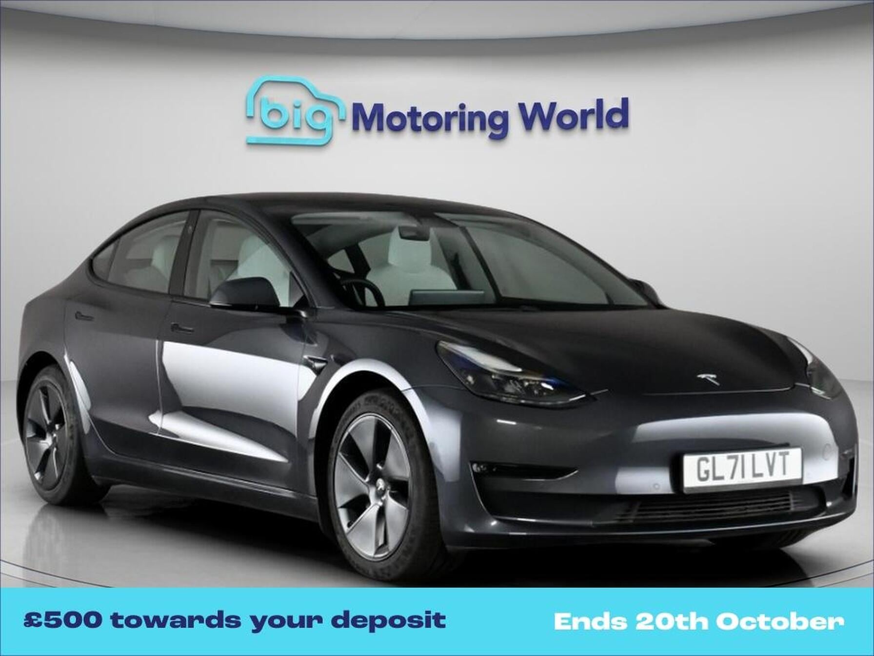 2021 Tesla model 3 dual