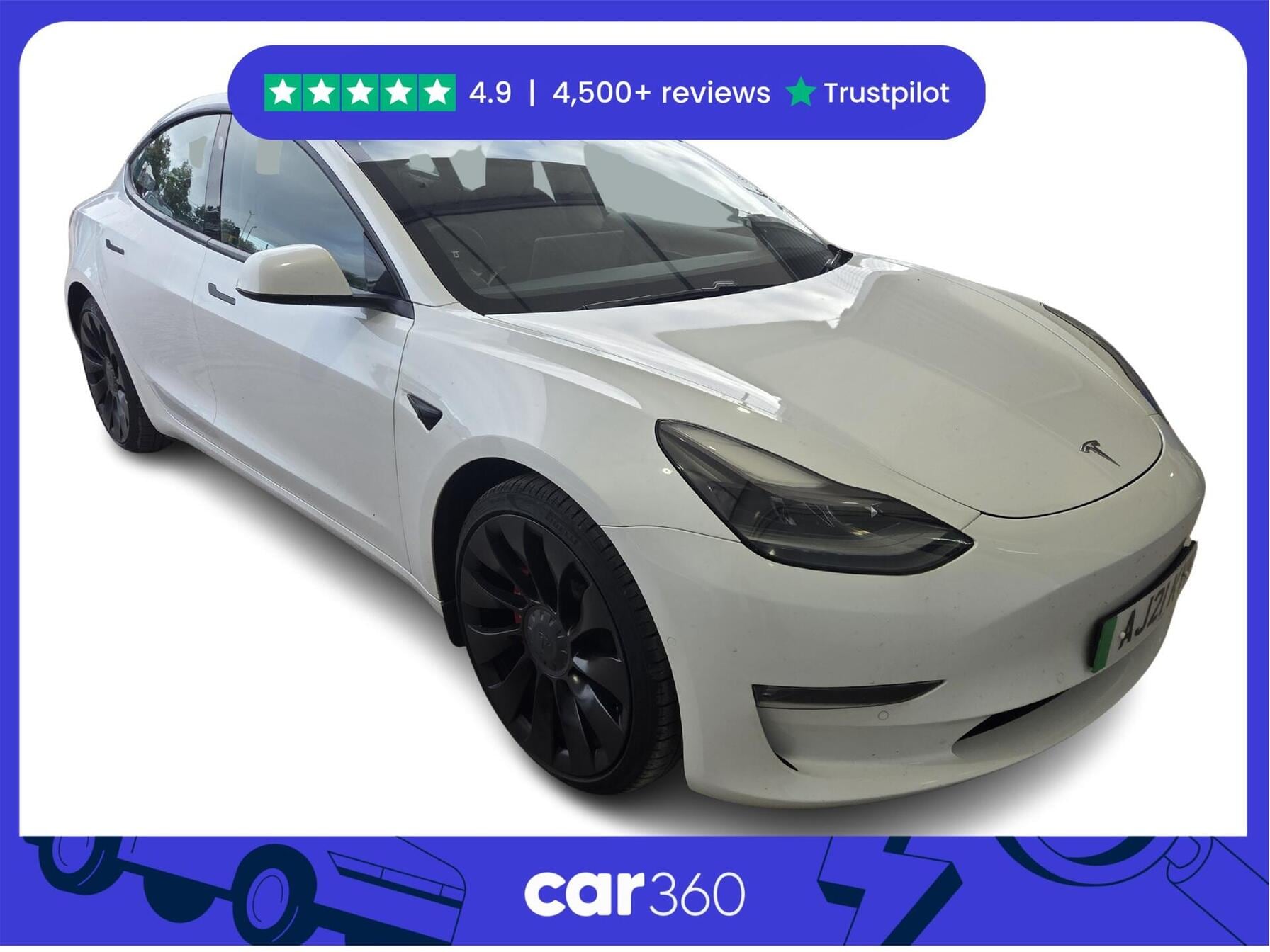 2021 Tesla model 3 dual