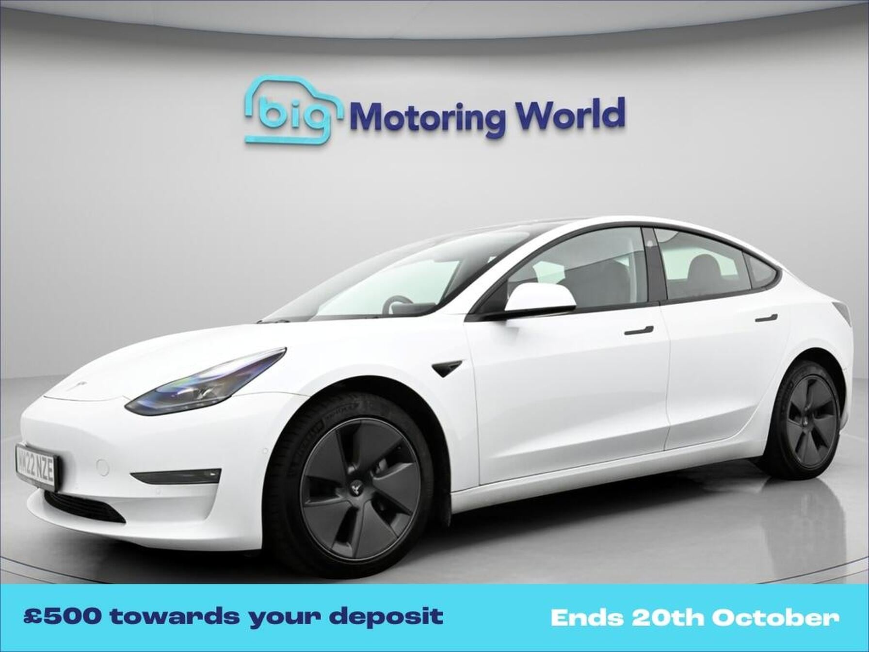 2022 Tesla model 3 dual