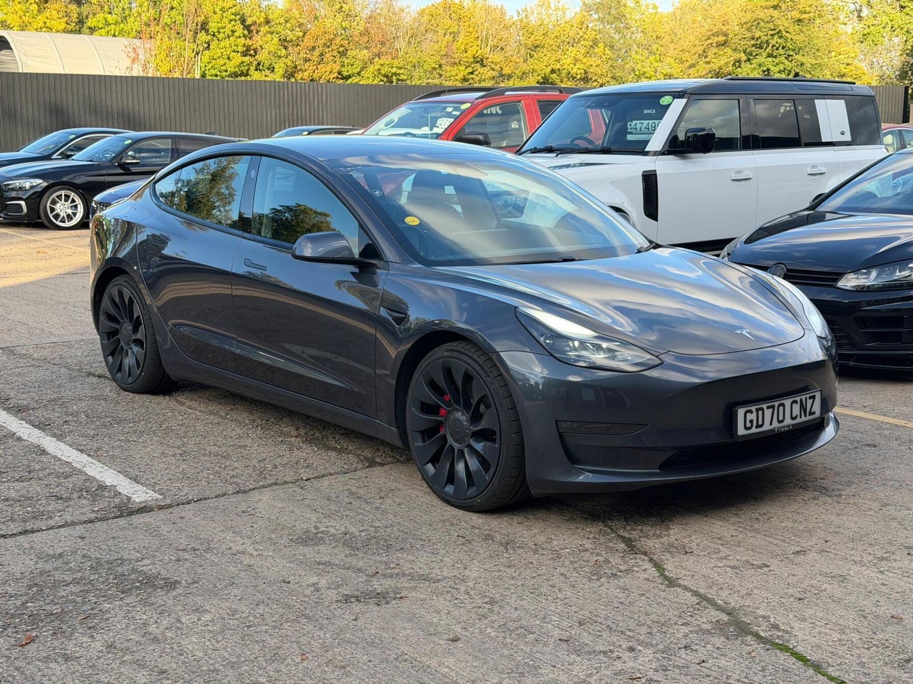 2020 Tesla model 3 dual