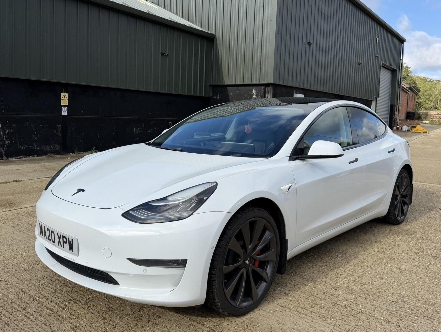 2020 Tesla model 3 dual