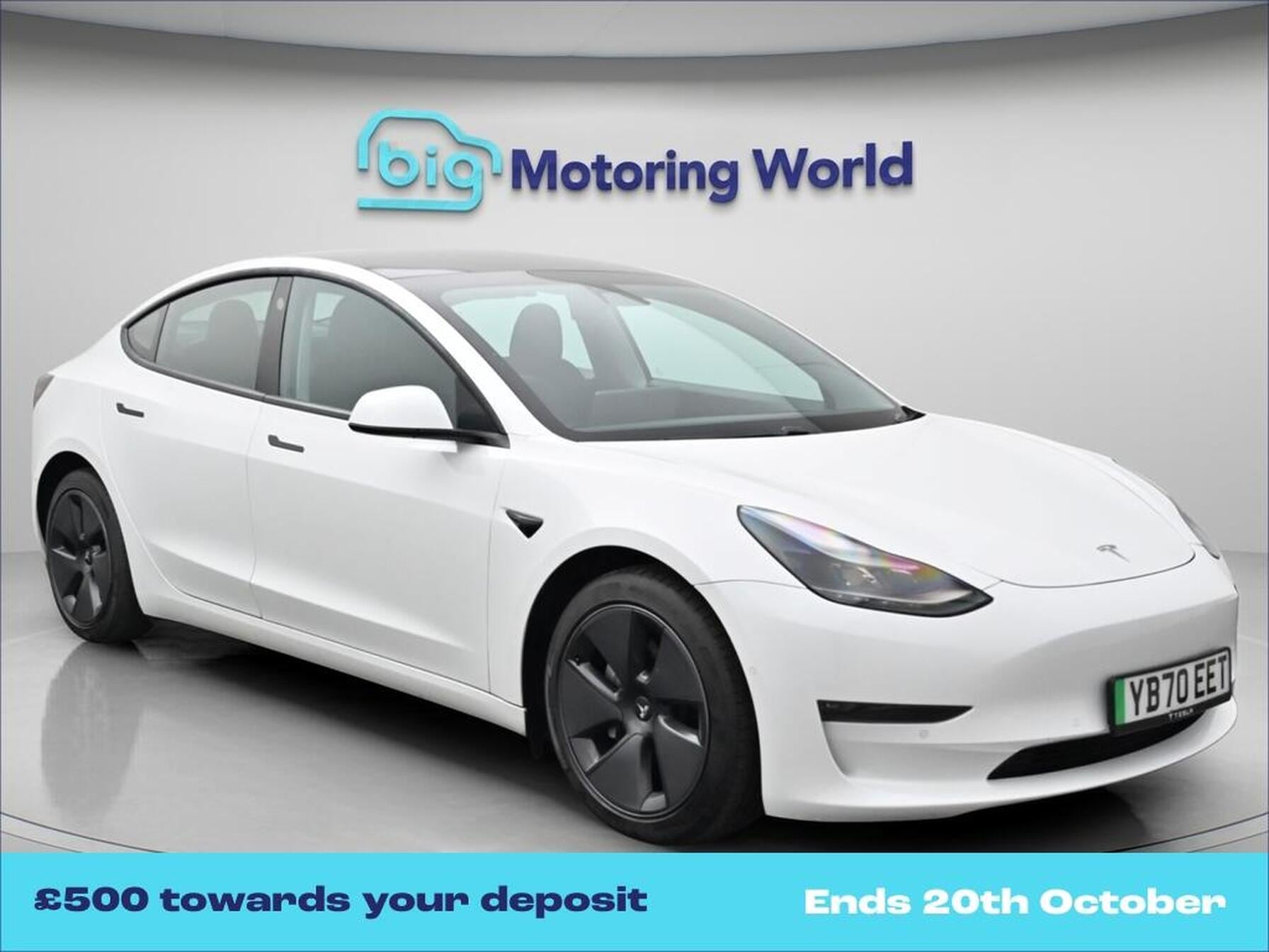 2020 Tesla model 3 dual