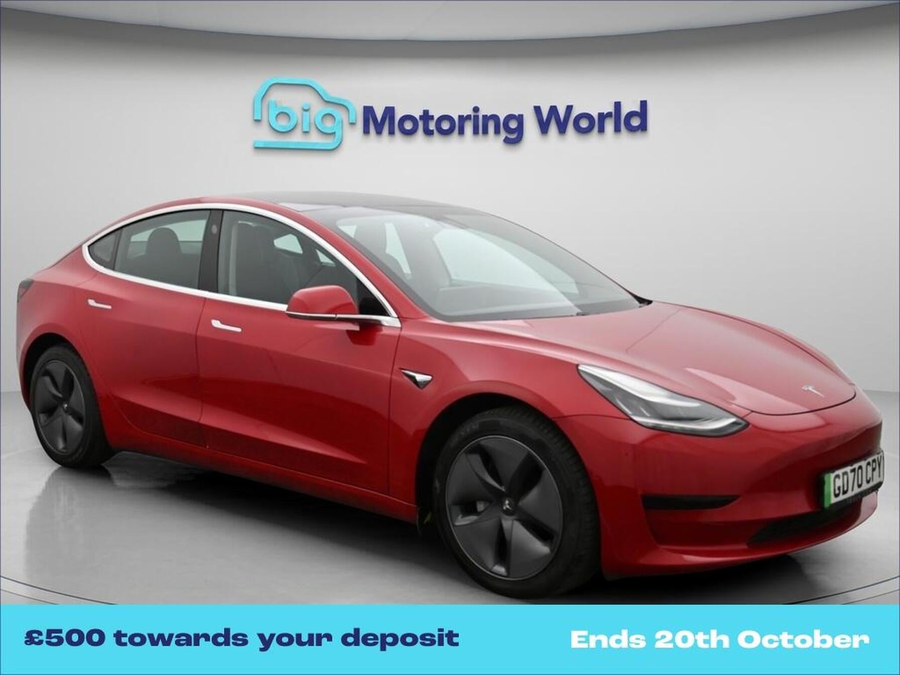 2020 Tesla model 3 standard